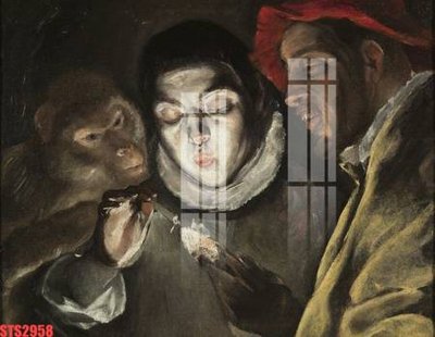 File ảnh Tranh sơn dầu phương tây tổng hợp STS2958 (gốc) in standee