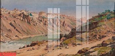 File tranh Tranh sơn dầu phương tây tổng hợp STS29626 (gốc) in film