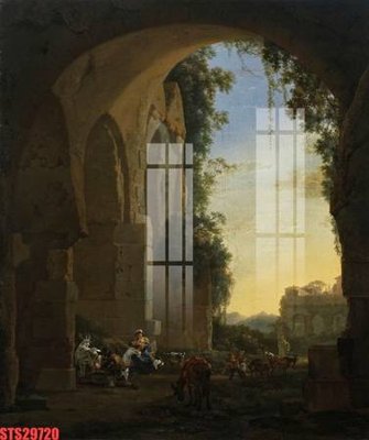 File PSD Tranh sơn dầu phương tây tổng hợp STS29720 (bản gốc) cho nhà in