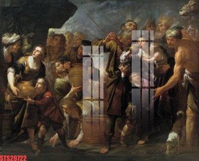 File PSD Tranh sơn dầu phương tây tổng hợp STS29722 (gốc) nhiều lớp (multi-layer)