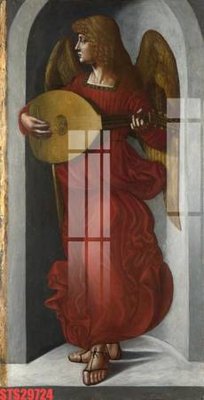 File tranh gốc in trần nhà Tranh sơn dầu phương tây tổng hợp STS29724 3D