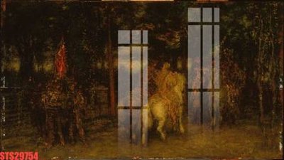 File gốc Tranh sơn dầu phương tây tổng hợp STS29754 (in 3D) cho trang trí