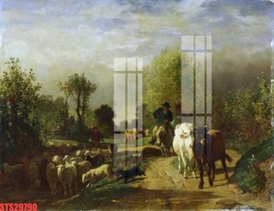 File gốc Tranh sơn dầu phương tây tổng hợp STS29790 (cho in ấn) từ Filetranh.com