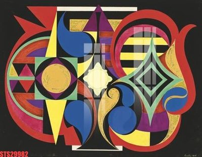 Download file gốc Tranh sơn dầu phương tây tổng hợp STS29982 (in lụa) cao cấp