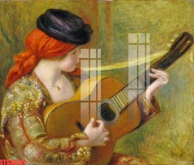 File tranh gốc Tranh sơn dầu phương tây tổng hợp STS30137 chủ đề hiện đại