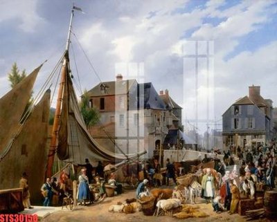 File in ấn Tranh sơn dầu phương tây tổng hợp STS30150 (bản gốc) sắc nét