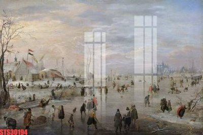 File tranh Tranh sơn dầu phương tây tổng hợp STS30194 (gốc) in backlit film