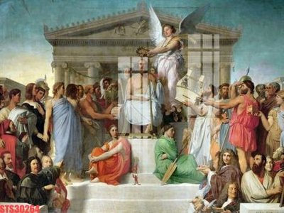 File PSD Tranh sơn dầu phương tây tổng hợp STS30264 (bản gốc) chất lượng nhất