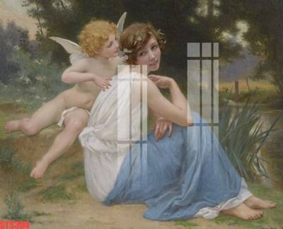 File tranh Tranh sơn dầu phương tây tổng hợp STS304 (gốc) chủ đề con người