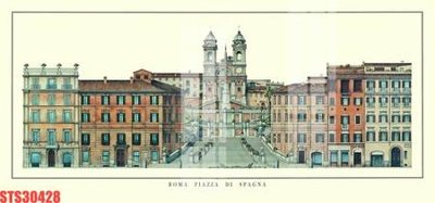 File in trần Tranh sơn dầu phương tây tổng hợp STS30428 (file gốc) xuyên sáng