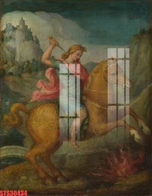 File gốc Tranh sơn dầu phương tây tổng hợp STS30434 (bản quyền) cho in ấn