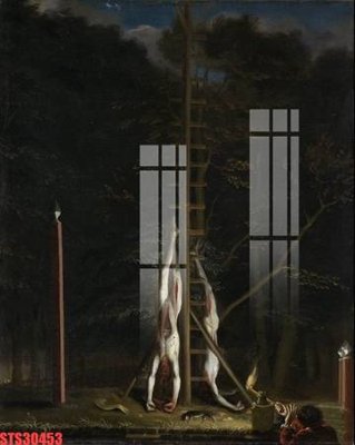 File gốc Tranh sơn dầu phương tây tổng hợp STS30453 (in lụa) họa tiết 3D