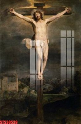 File gốc Tranh sơn dầu phương tây tổng hợp STS30539 (in mica) cắt laser