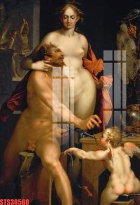 Download file ảnh gốc Tranh sơn dầu phương tây tổng hợp STS30568 để in ấn