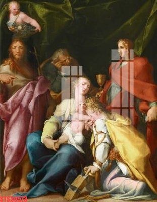 File in trần Tranh sơn dầu phương tây tổng hợp STS30573 (bản gốc 3D) sống động