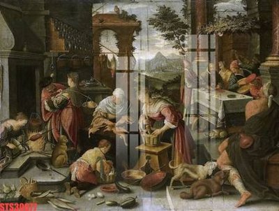 File gốc Tranh sơn dầu phương tây tổng hợp STS30677 (thiết kế) độc quyền