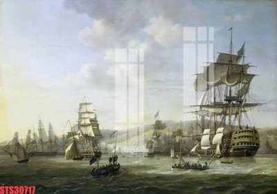 Ảnh gốc Tranh sơn dầu phương tây tổng hợp STS30717 (nét căng) in mica