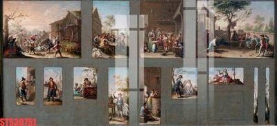 File gốc Tranh sơn dầu phương tây tổng hợp STS30751 (in lụa) tranh thuận buồm