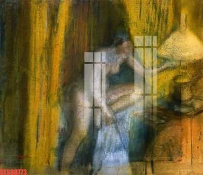 File ảnh Tranh sơn dầu phương tây tổng hợp STS30773 (gốc) in decal dán tường