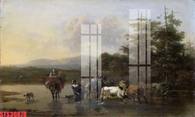 File tranh gốc Tranh sơn dầu phương tây tổng hợp STS30878 chủ đề hiện đại