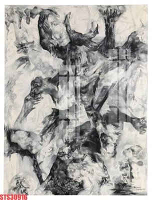 File PSD Tranh sơn dầu phương tây tổng hợp STS30916 (nguyên bản) cho thiết kế