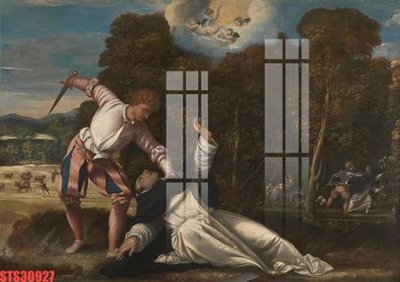 File PSD Tranh sơn dầu phương tây tổng hợp STS30927 (nguyên gốc) chất lượng cao