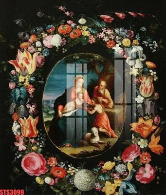 File ảnh Tranh sơn dầu phương tây tổng hợp STS3099 (gốc) in poster