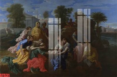 File in mica Tranh sơn dầu phương tây tổng hợp STS31 (bản gốc) sắc sảo