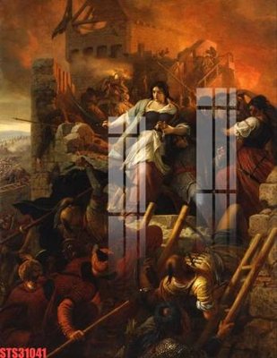 Tải file Tranh sơn dầu phương tây tổng hợp STS31041 (gốc) in nhanh