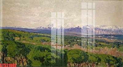 File gốc Tranh sơn dầu phương tây tổng hợp STS31082 (in lụa) chi tiết cao