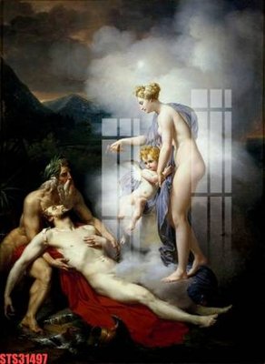 File tranh Tranh sơn dầu phương tây tổng hợp STS31497 (gốc) chủ đề thành phố