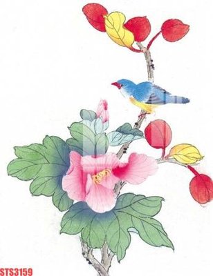 File gốc Tranh sơn dầu phương tây tổng hợp STS3159 (in lụa) tranh thuận buồm