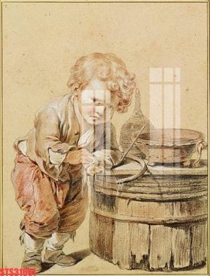 File gốc Tranh sơn dầu phương tây tổng hợp STS31651 (vector) cho in ấn