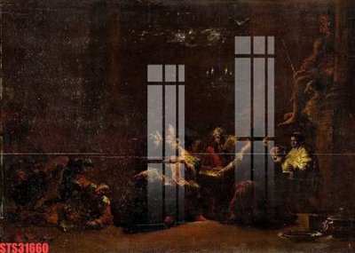 File gốc Tranh sơn dầu phương tây tổng hợp STS31660 (ảnh chi tiết) để in lụa