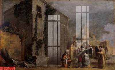 File in mica Tranh sơn dầu phương tây tổng hợp STS31661 (ảnh gốc) đẹp