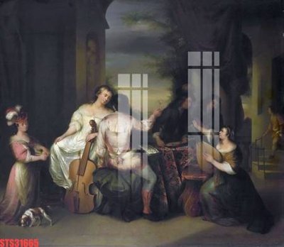 File tranh quảng cáo Tranh sơn dầu phương tây tổng hợp STS31665 (download file gốc)