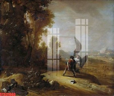 File gốc Tranh sơn dầu phương tây tổng hợp STS31680 (in mica) cắt laser