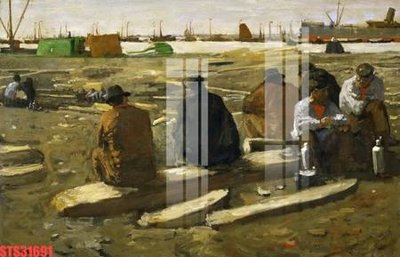 File tranh Tranh sơn dầu phương tây tổng hợp STS31691 (ảnh gốc) in trần nhà