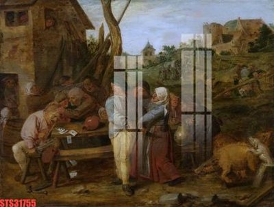 File gốc Tranh sơn dầu phương tây tổng hợp STS31755 (in 3D) cho trang trí