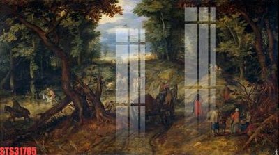 Download file Tranh sơn dầu phương tây tổng hợp STS31785 (gốc) in mica bàn thờ