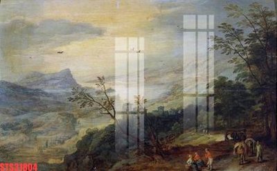 File tranh Tranh sơn dầu phương tây tổng hợp STS31804 (bản gốc) in lụa 5D