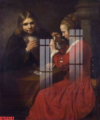 Tải file Tranh sơn dầu phương tây tổng hợp STS3207 (PSD) cho in tranh kính