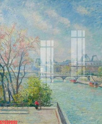 File tranh Tranh sơn dầu phương tây tổng hợp STS32092 (bản gốc) in lụa 5D