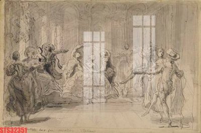 File PSD Tranh sơn dầu phương tây tổng hợp STS32351 (nguyên gốc) chất lượng cao