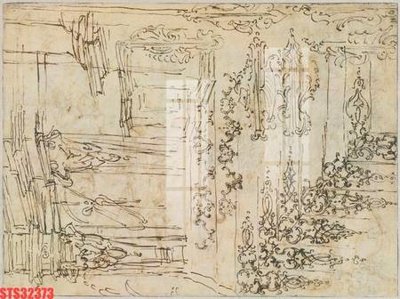 File tranh Tranh sơn dầu phương tây tổng hợp STS32373 (bản gốc) treo quán cafe