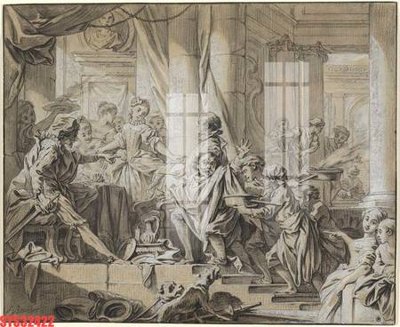 File in ấn chuyên nghiệp Tranh sơn dầu phương tây tổng hợp STS32422 (file gốc)