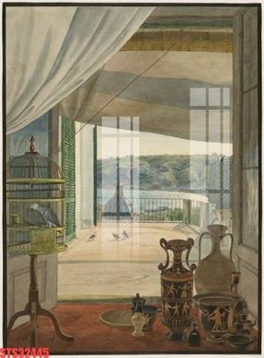 File gốc Tranh sơn dầu phương tây tổng hợp STS32445 (in ấn) màu sắc trung thực