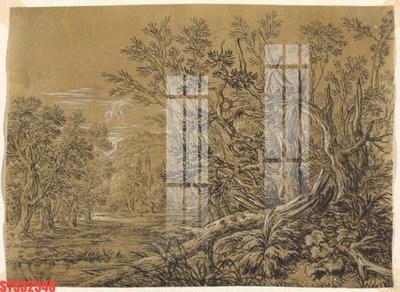 File gốc Tranh sơn dầu phương tây tổng hợp STS32548 (thiết kế) cho in ấn