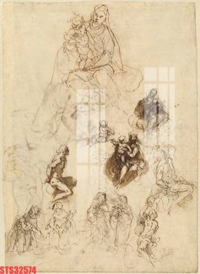 Tải xuống file tranh gốc Tranh sơn dầu phương tây tổng hợp STS32574 (PSD/TIFF)