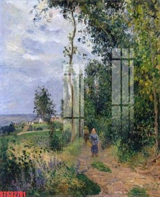 File in ấn cao cấp Tranh sơn dầu phương tây tổng hợp STS32781 (file gốc)